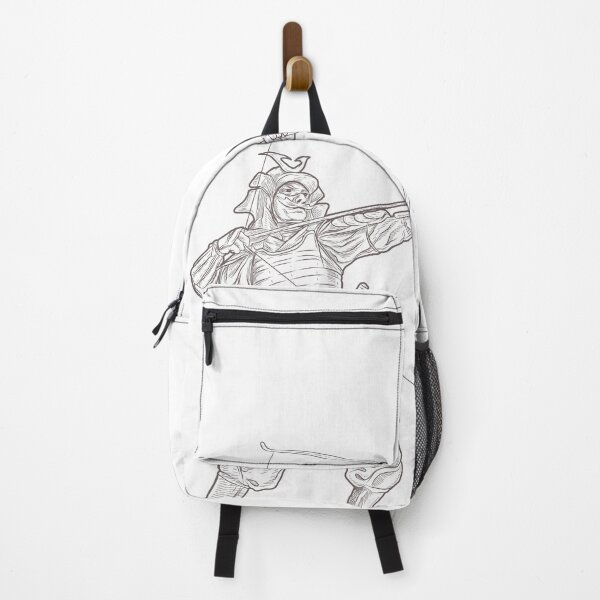 Item preview, Samurai Archer Hand-Drawn Illustration designed and sold by Design Etstore.