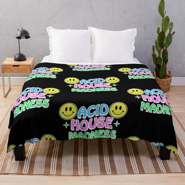 Item preview, ACID HOUSE - Madness (white/pink/blue) designed and sold by Discothreadz.