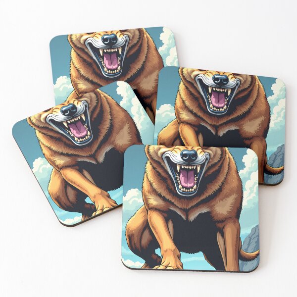 Item preview, Dog Wolverine: Fierce and Fearless Canine designed and sold by eliteandhonor.