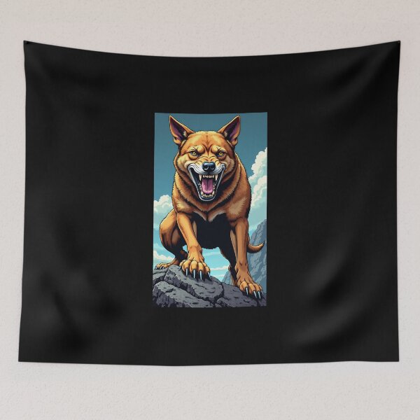 Item preview, Dog Wolverine: Fierce and Fearless Canine designed and sold by eliteandhonor.