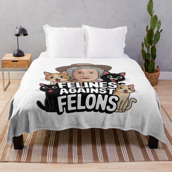 Item preview, FELINES AGAINST FELONS designed and sold by LeeLeeV.
