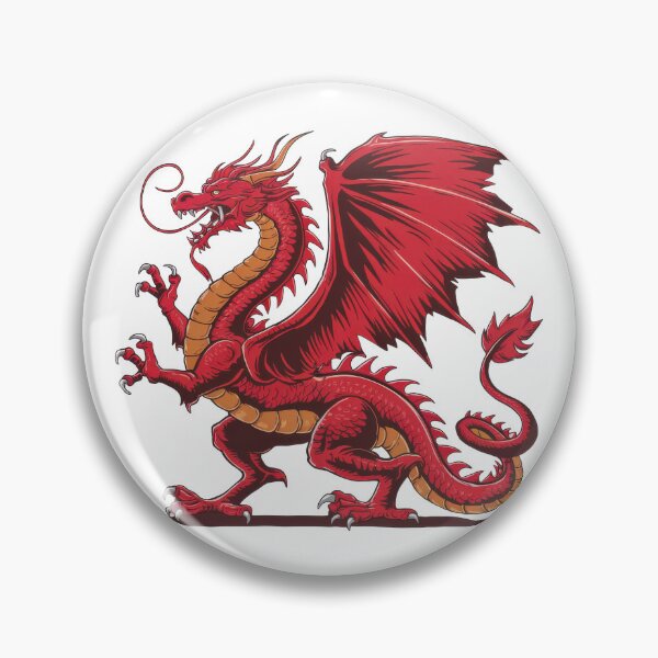 Item preview, Y Ddraig Goch - Wales designed and sold by Angry Swan Designs.
