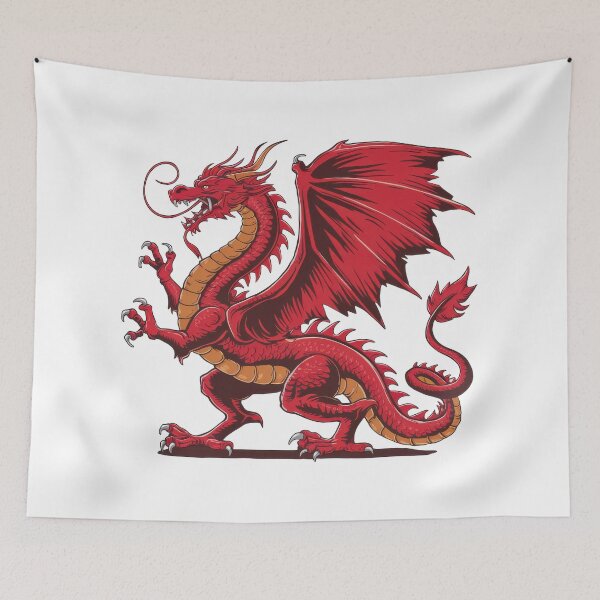 Item preview, Y Ddraig Goch - Wales designed and sold by Angry Swan Designs.