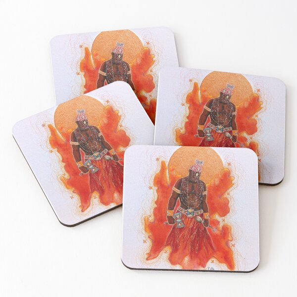 Item preview, Orisha Shango designed and sold by kyprisaquarelas.