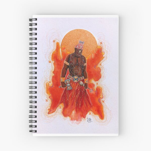 Item preview, Orisha Shango designed and sold by kyprisaquarelas.