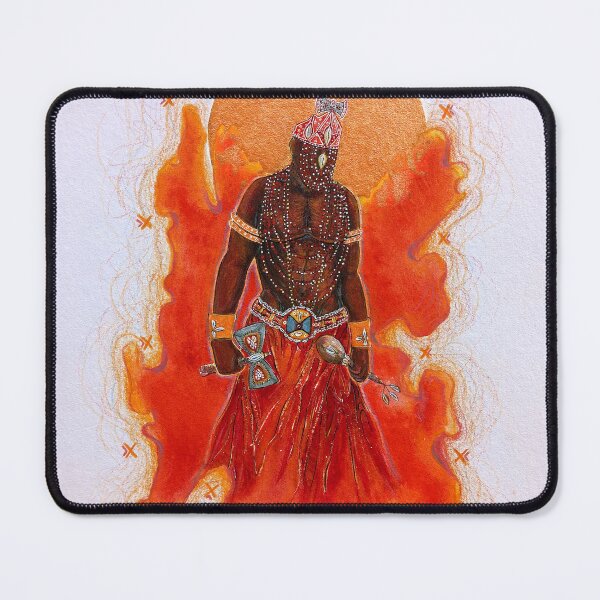 Item preview, Orisha Shango designed and sold by kyprisaquarelas.