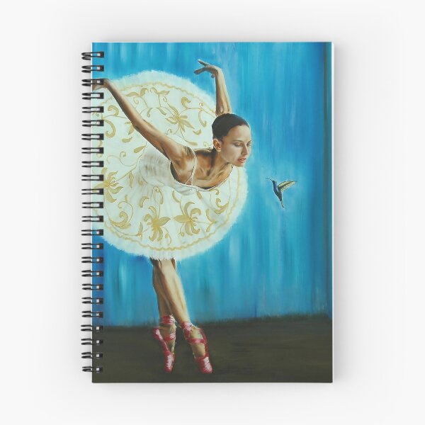Item preview, Ballerina and colibri - Artem Tuliuk original oil painting designed and sold by Artem Tuliuk.