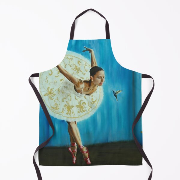 Item preview, Ballerina and colibri - Artem Tuliuk original oil painting designed and sold by Artem Tuliuk.