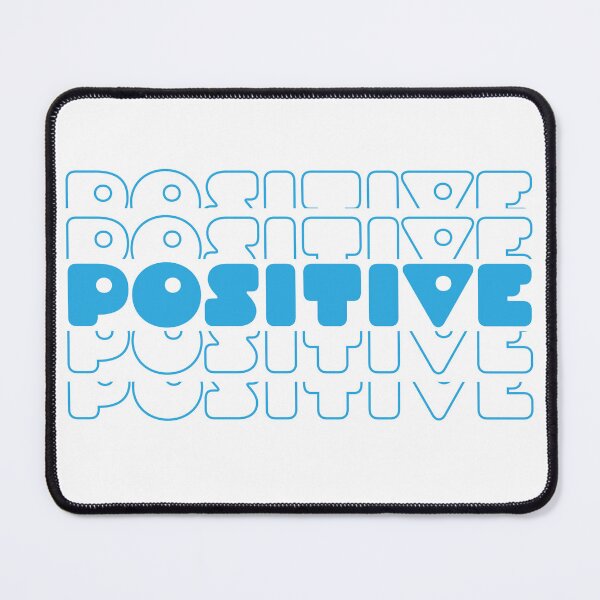 Item preview, Stacked Text, positive blue color designed and sold by metedigiart.