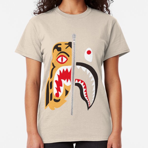 Bape Tiger x shark Classic T-Shirt