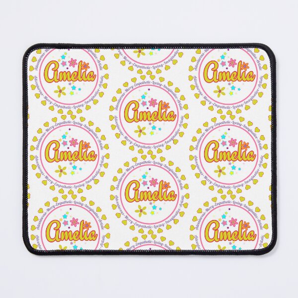 Item preview, Amelia: children's name art designed and sold by JohanSD.