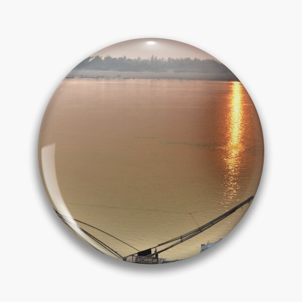 Item preview, Dusk in Kratie: The Elegance of a Chinese Fishing Net designed and sold by franck380.