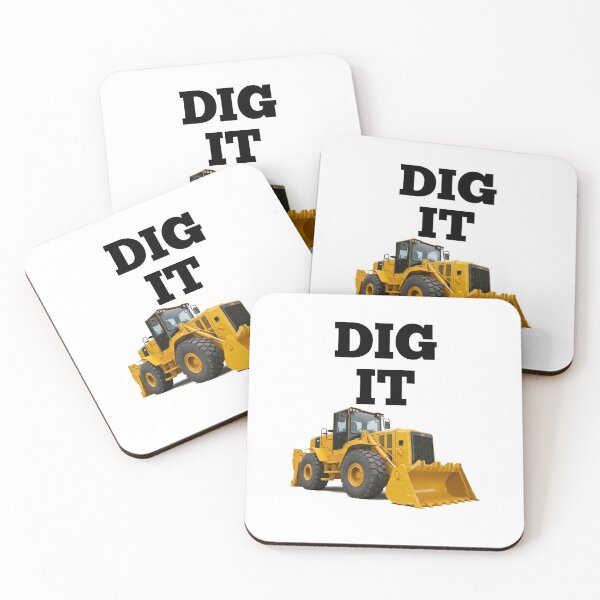 Item preview, Kids Yellow Digger Excavator DIG IT designed and sold by REAL IRISH GIFTS.
