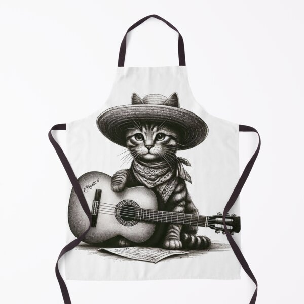 Item preview, CatArtist: The Feline Rock Star designed and sold by Mouki Art.