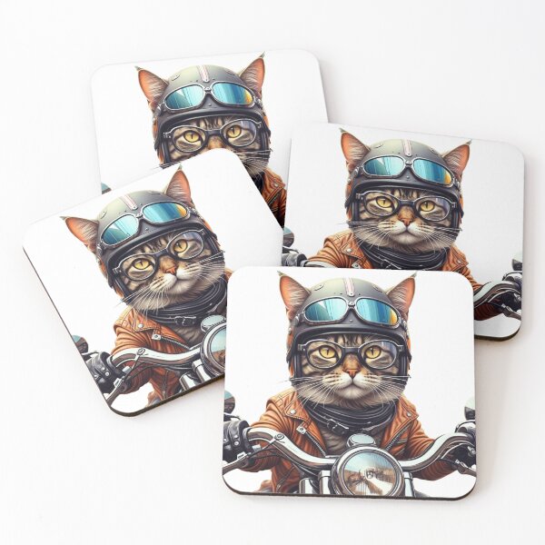 Item preview, The Biker Cat designed and sold by 0penvimark.