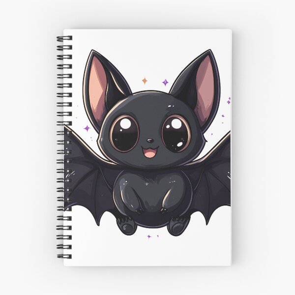 Item preview, ¡Lindo murciélago negro de Halloween! designed and sold by onespin.