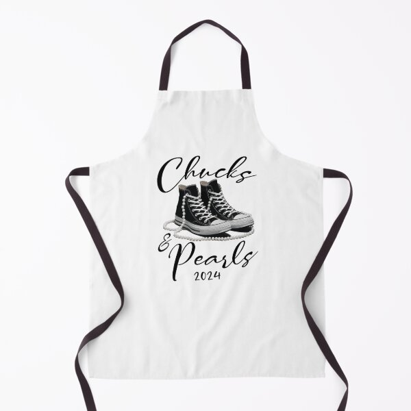 Item preview, Chucks and Pearls Kamala Harris 2024 Vintage Feminist designed and sold by ivotee.
