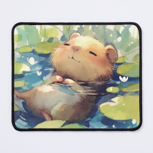 Item preview, Capybara Calm Waters designed and sold by AshiraCreations.