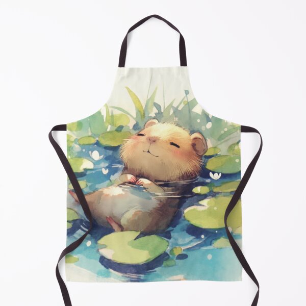 Item preview, Capybara Calm Waters designed and sold by AshiraCreations.