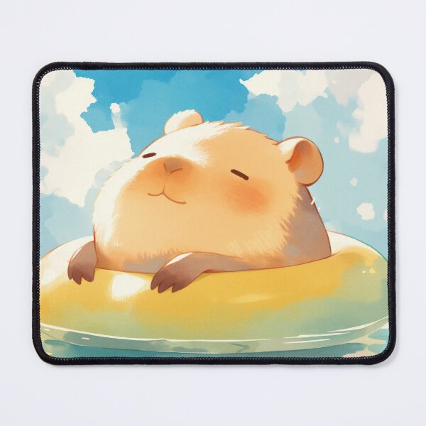 Item preview, Capybara Peaceful Retreat designed and sold by AshiraCreations.
