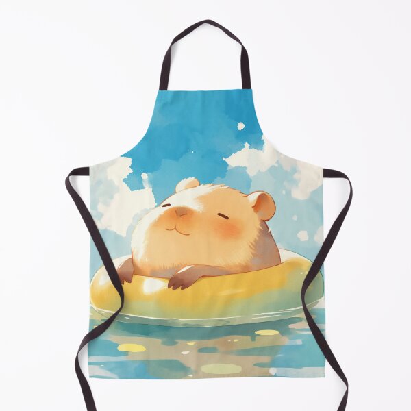 Item preview, Capybara Peaceful Retreat designed and sold by AshiraCreations.