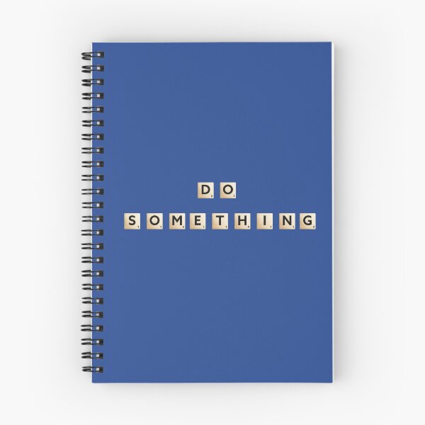 Item preview, “Do Something” motivational quote by Michelle Obama Scrabble theme for Kamala Harris supporters designed and sold by vwagenet.