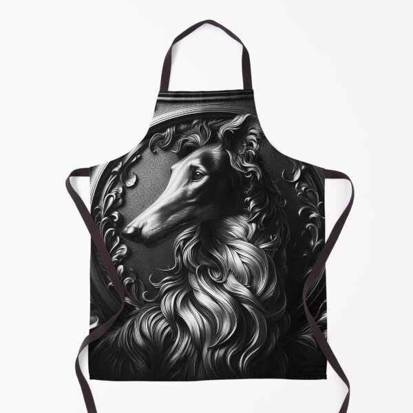 Item preview, Proud Borzoi carved in silver. A dog that everyone loves. designed and sold by MrPila.