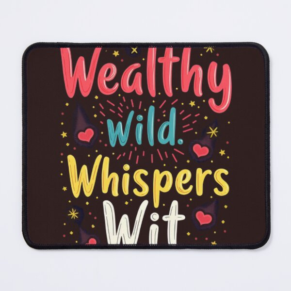 Item preview, Wealthy Wild Whispers Wit designed and sold by heerak009.