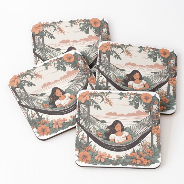 Item preview, Girl on a hammock designed and sold by katgosnice.