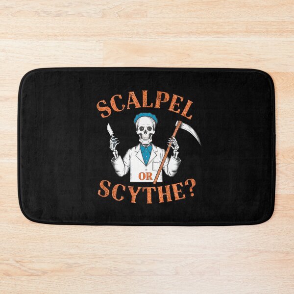 Item preview, Scalpel or scythe, funny med school and Halloween designed and sold by NoetherSym.