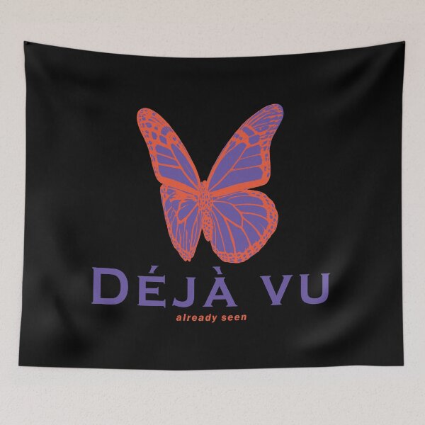Item preview, Deja vu mariposa naranja y violeta designed and sold by Dkvil.