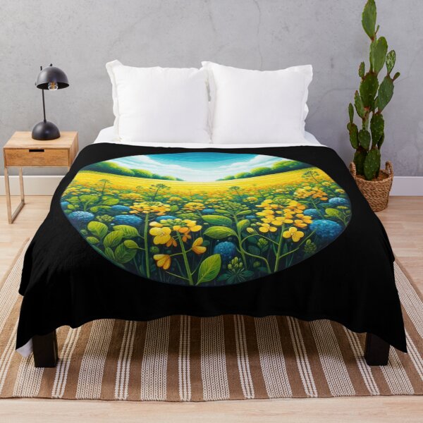 Item preview, Field of yellow flowers Botanical Beauty Floral Arrangements designed and sold by Expressions-Sel.