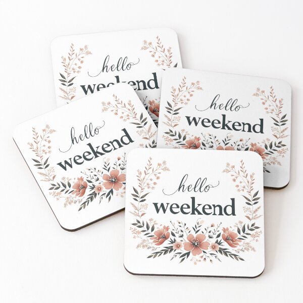 Item preview,  hello weekend designed and sold by thesunwave.