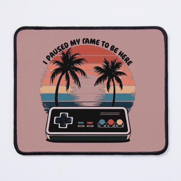 Item preview, Retro Gaming Vacation: I Paused My Game to Be Here designed and sold by love3617.