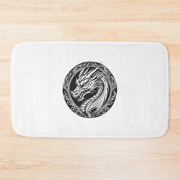 Item preview, Black and White Dragon Logo, funny, gifts, dragon, black, white,  designed and sold by Ewelina  Niemiec.