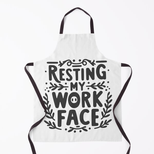 Item preview, Resting My Work Face designed and sold by Frank Ring.