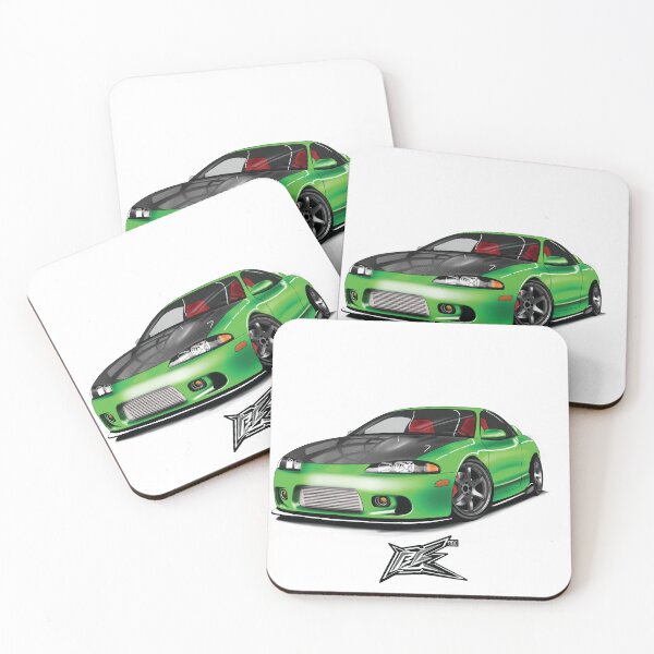 Item preview, mitsubishi eclipse first gen green  designed and sold by NaquashM.