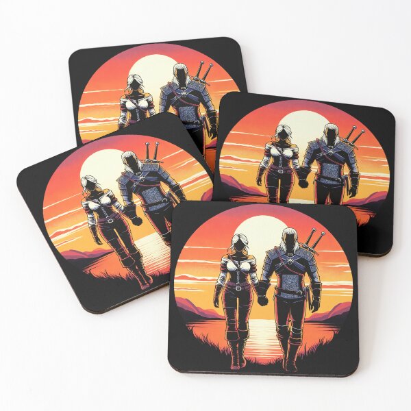 Item preview, Witcher's Sunset: Geralt and Ciri's Journey designed and sold by mrGrayMan.