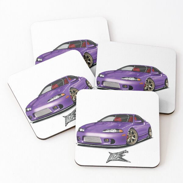 Item preview, mitsubishi eclipse first gen purple  designed and sold by NaquashM.