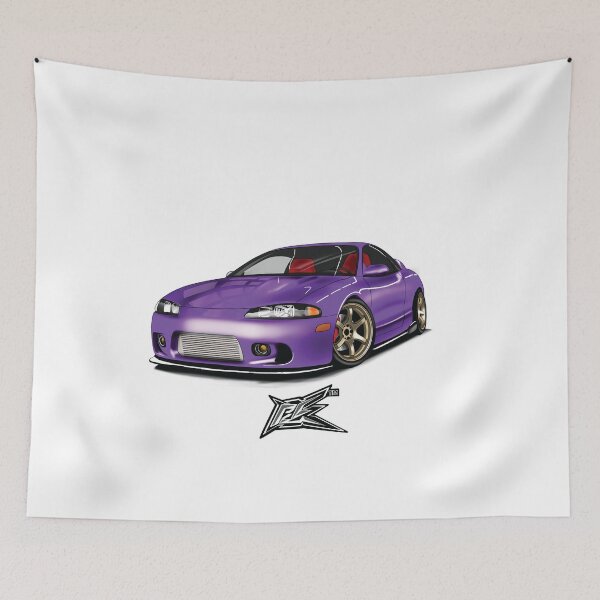 Item preview, mitsubishi eclipse first gen purple  designed and sold by NaquashM.