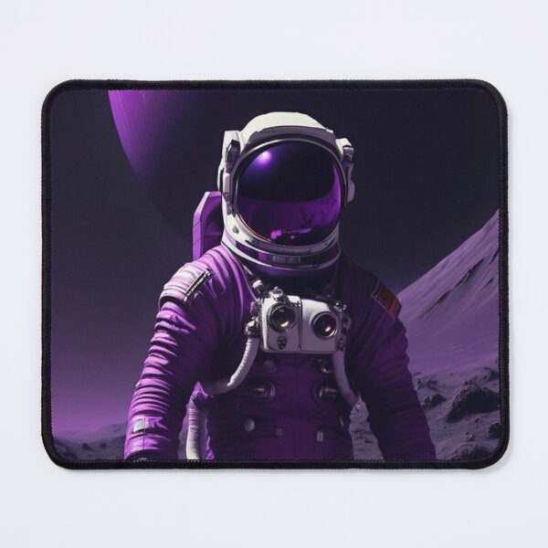 Item preview, Astronaut on a purple planet designed and sold by Purpleflex.