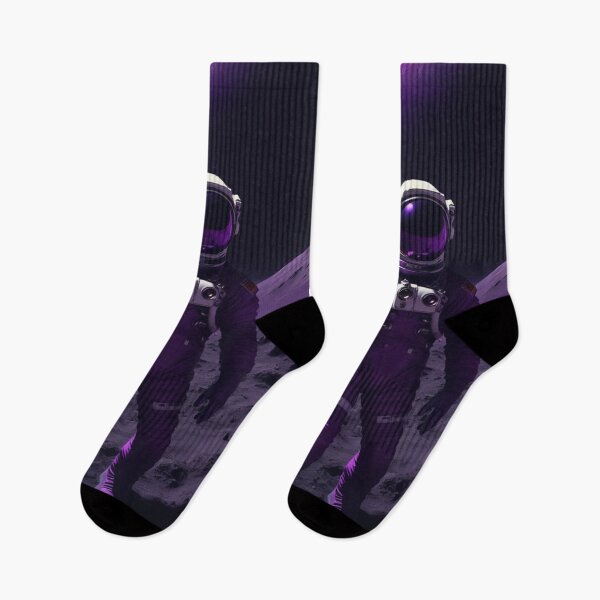 Item preview, Astronaut on a purple planet designed and sold by Purpleflex.