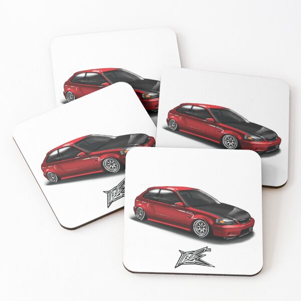 Item preview, civic ek hatchback red designed and sold by NaquashM.