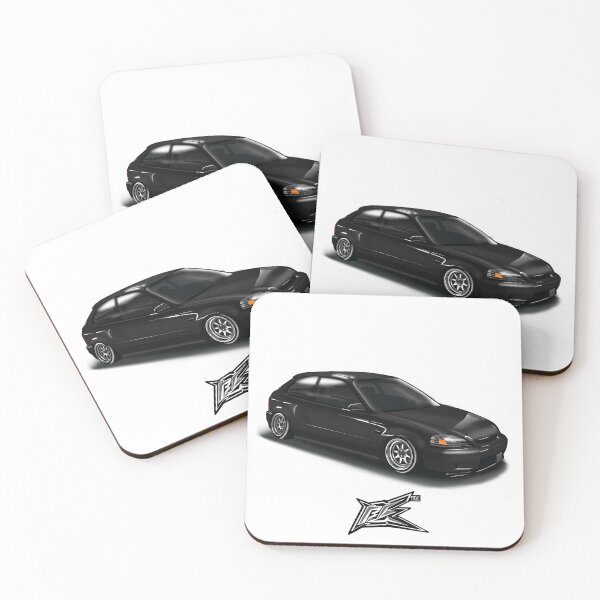 Item preview, civic ek hatchback black  designed and sold by NaquashM.