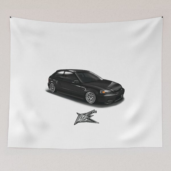 Item preview, civic ek hatchback black  designed and sold by NaquashM.