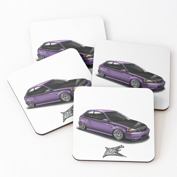 Item preview, civic ek hatchback purple  designed and sold by NaquashM.