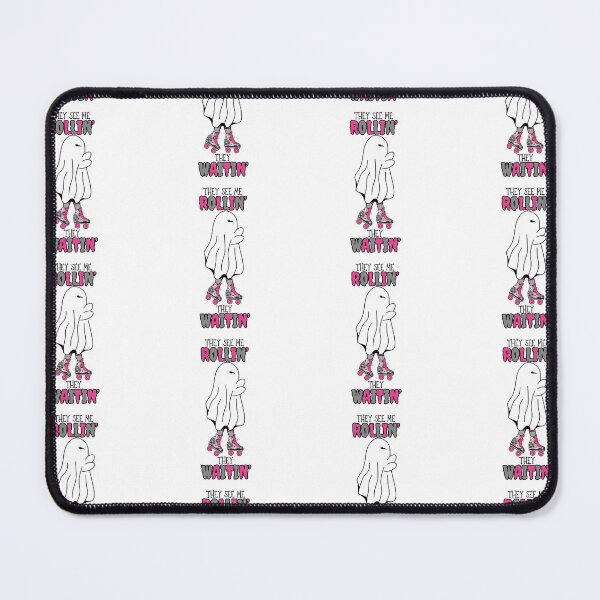 Item preview, Copy of Halloween Ghost  Roller blades  Pink, Funny, Retro, Vintage designed and sold by MrsCreative1.