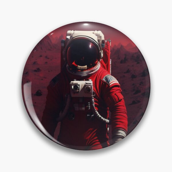 Item preview, Astronaut on a red planet designed and sold by Purpleflex.
