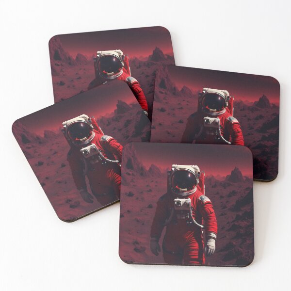 Item preview, Astronaut on a red planet designed and sold by Purpleflex.