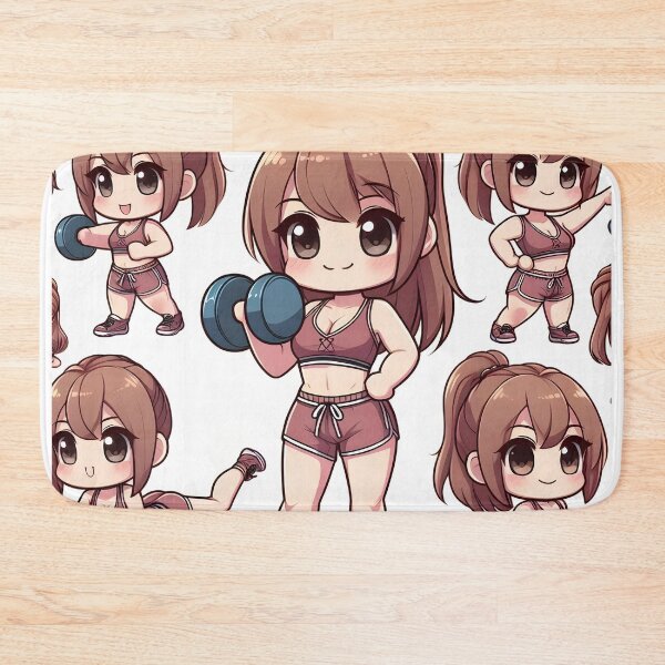 Item preview, Cute Fit chibi  Girl pattern  designed and sold by StickyGuys.